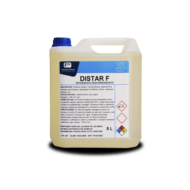DISTAR F DETERGENTE DESCARBONIZANTE X5LT