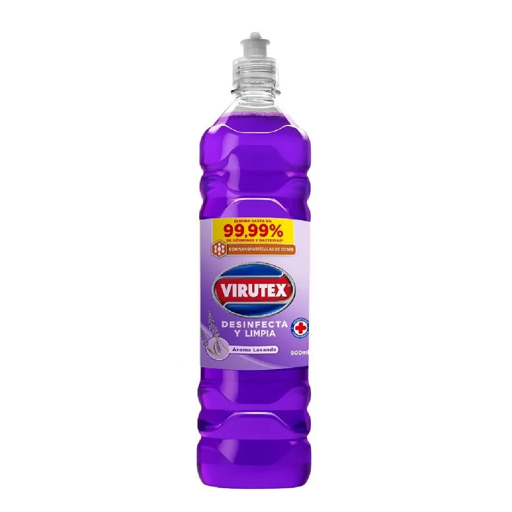 LIMPIADOR DESINFECTANTE LAVANDA 900ML VIRUTEX