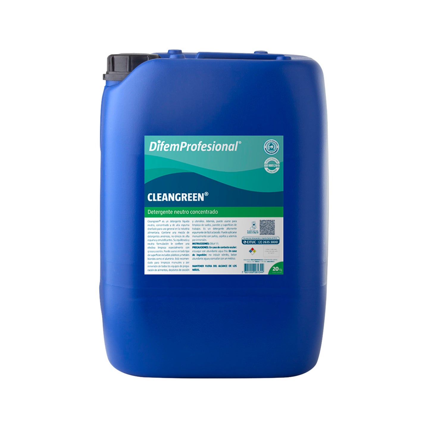 CLEANGREEN DETER. NEUTRO 20KG