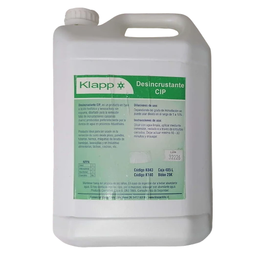 DESINCRUSTANTE CIP 25KL