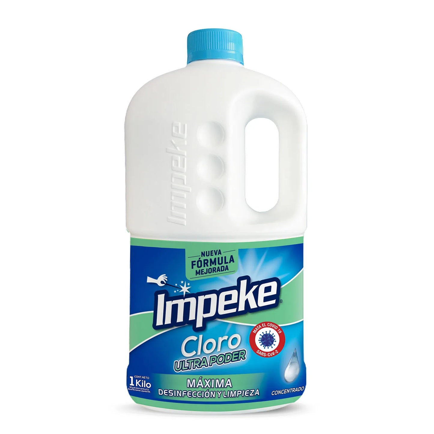 CLORO CONCENTRADO ULTRAPODER 1000GR IMPEKE