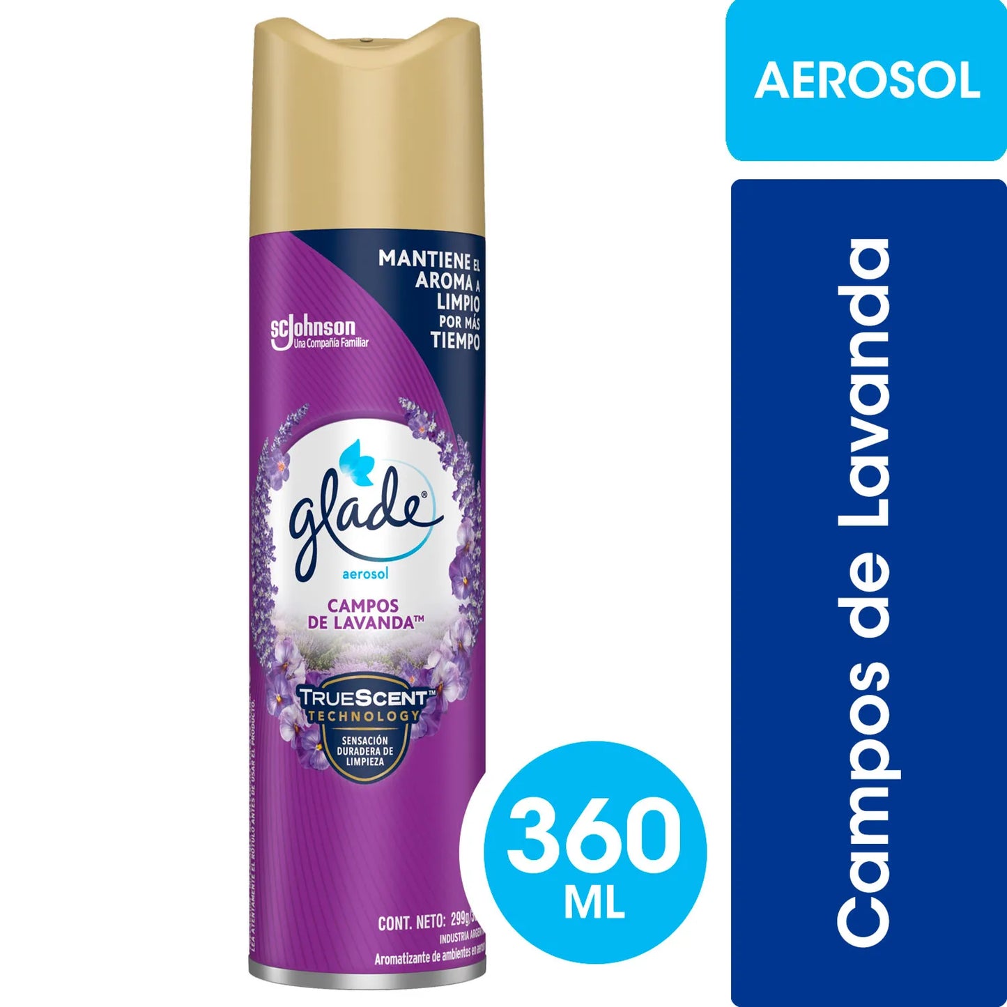 GLADE AMBIENTAL LAVANDA 360CC