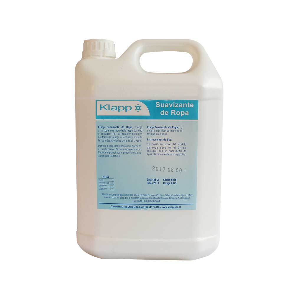 SUAVIZANTE DE ROPA X5LTS