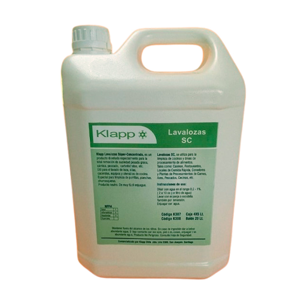 LAVALOZAS SUPER CONCENTRADO 5 LITROS