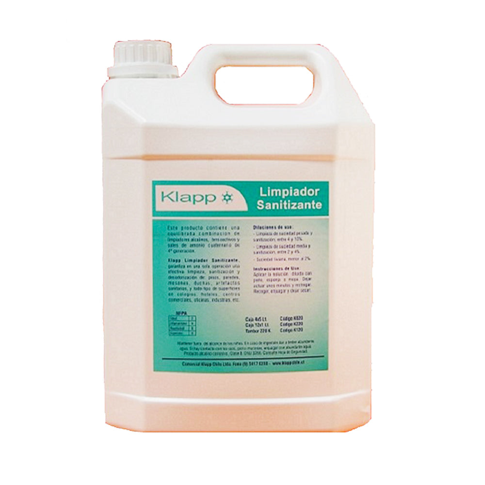 LIMPIADOR SANITIZANTE X5LTS