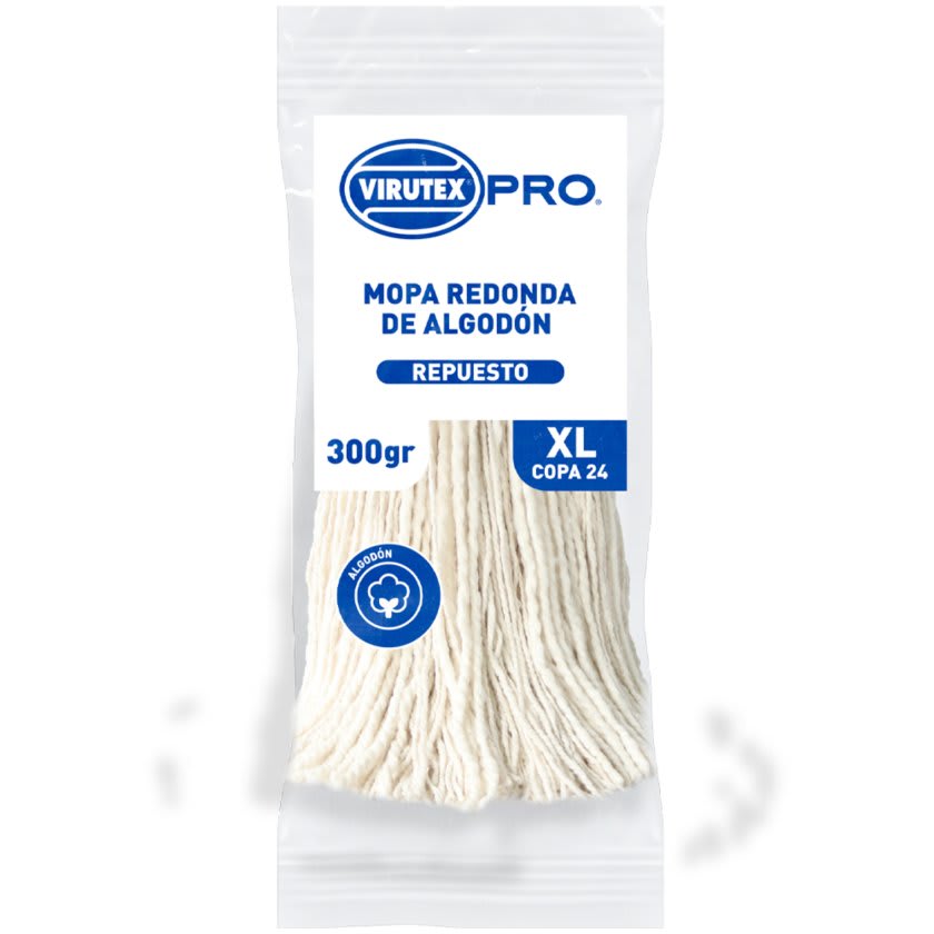 RPTO. MOPA ALGODON 300G VIRUTEX PRO XL