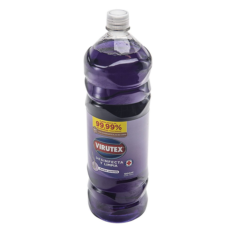 LIMPIADOR DESINFECTANTE LAVANDA 1800ML VIRUTEX
