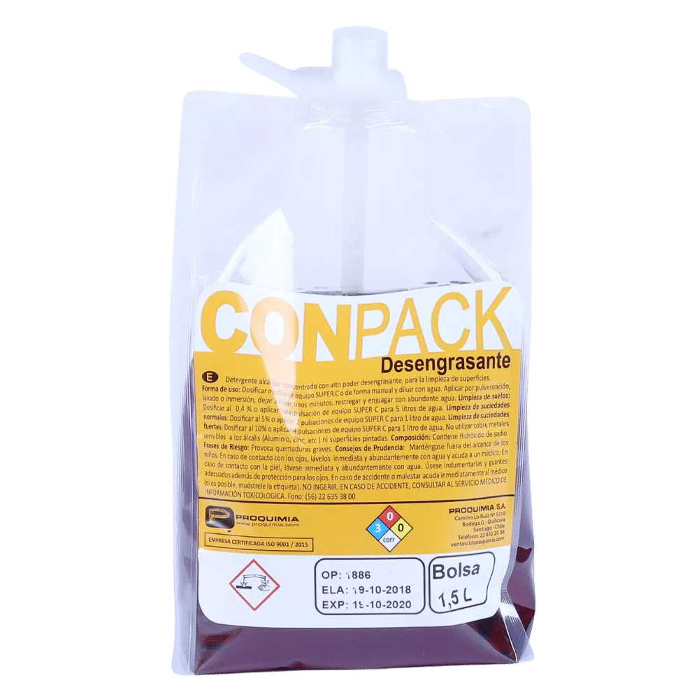 CONPACK DESENGRASANTE CAJA 2X1,5L