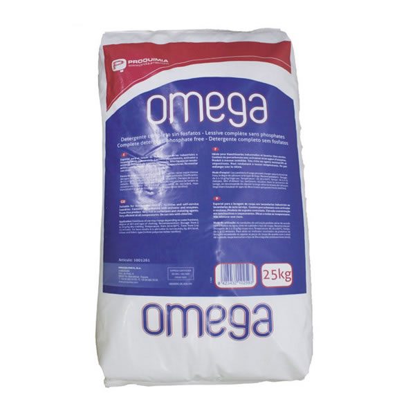 OMEGA DETERG ENZIMATICO POLVO X25KG
