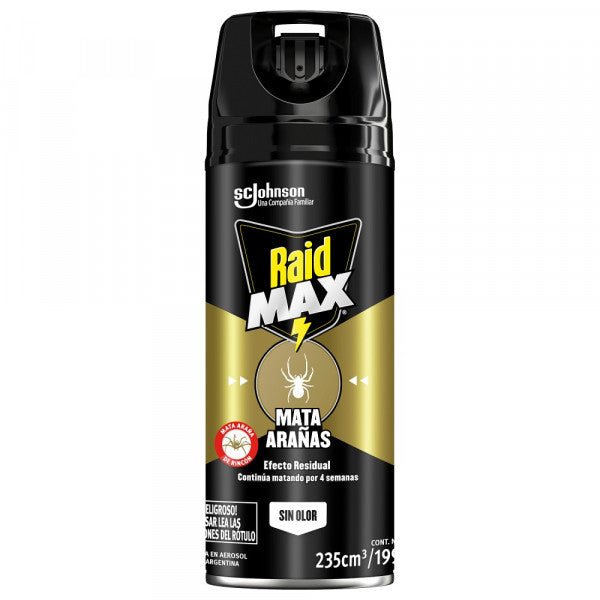 RAID MAX ARAÑA SIN OLOR 235ML