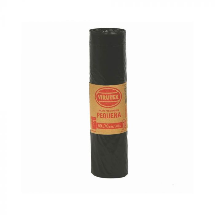 BOLSA BASURA BIO ROLLO 50X70 10UNI VTX PRO