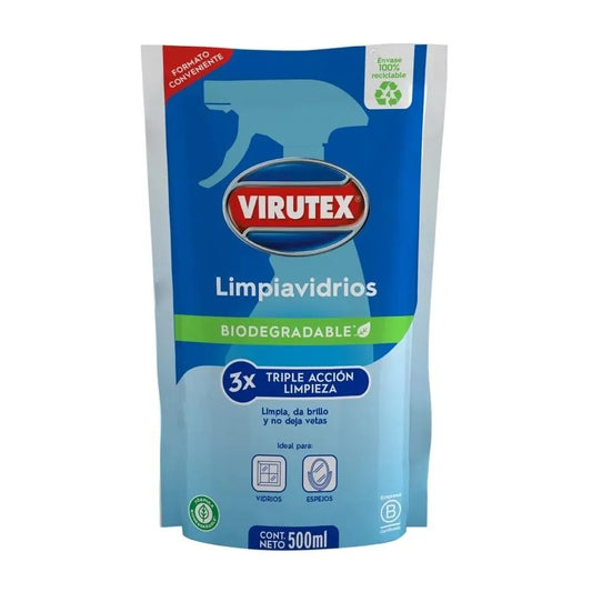 LIMPIAVIDRIOS DOYPACK 500ML VIRUTEX