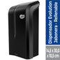 DISPENSADOR JABON RELLENABLE NEGRO