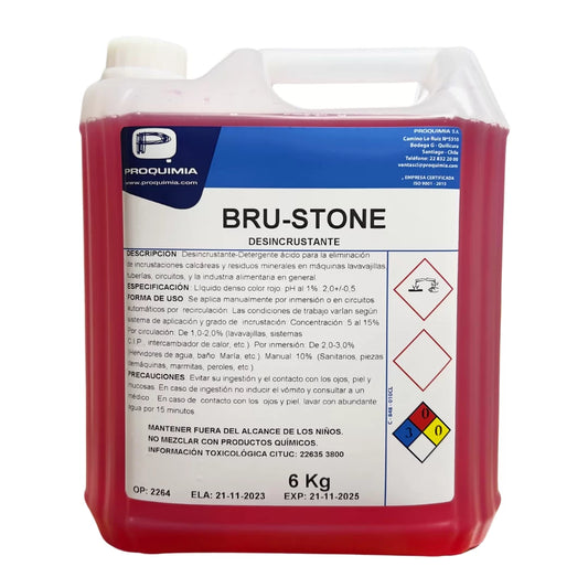 BRUSTONE DETERGENTE DESINCRUSTANTE 6X2 KG