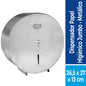 DISPENSADOR PAPEL HIGENICO ROLLO JUMBO ACERO INOXIDABLE