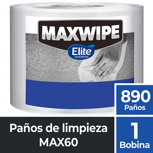 PAÑO MAXWIPE MEDIANO 890 PAÑOS