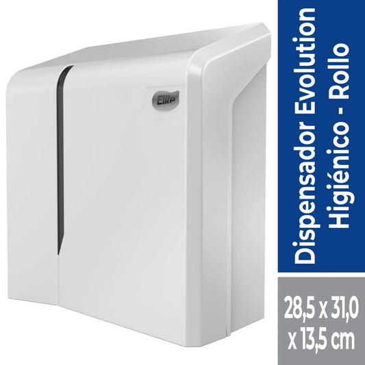 DISPENSADOR EVOLUTION PAPEL HIGENICO JUMBO BLANCO