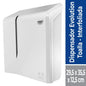 DISPENSADOR EVOLUTION TOALLA DOBLADA BLANCO/BLANCO