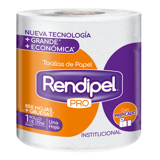 TOALLA DE PAPEL RENDIPEL PRO 1 X 170MTS