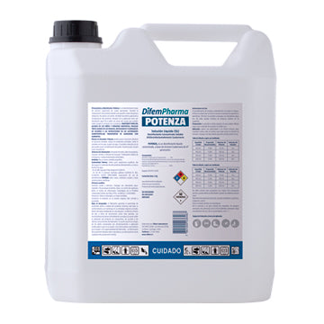 POTENZA DESINF AMONIOCUATERNARIO 5 KG.