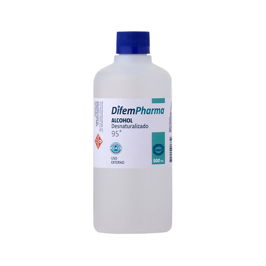ALCOHOL DESNATURALIZADO DI 95% 500CC