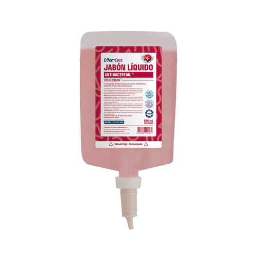 JABON LIQUIDO ANTIBACTERIAL C/REG 800 ML