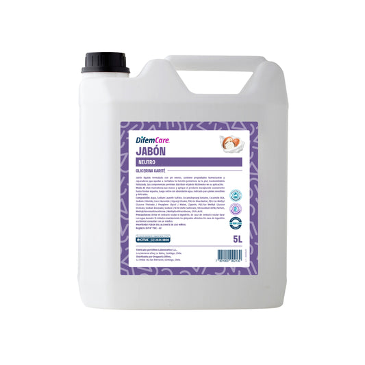JABON NEUTRO GLICERINA KARITE 5 LT