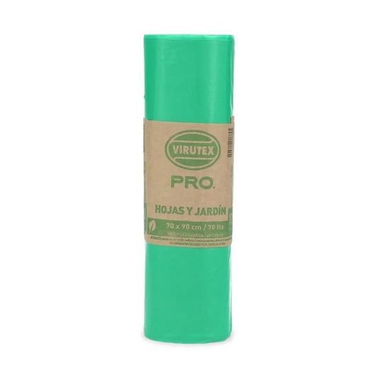 BOLSA P/BASURA VERDE ROLLO 70X90 U10 VTX PRO