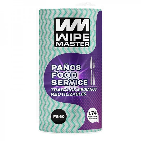 ROLLO FOODSERVICE AZUL 25CM X40 MTS FS60