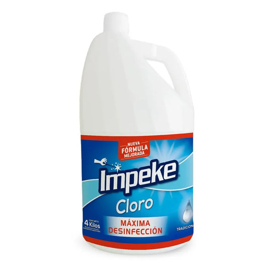 CLORO CONCENTRADO TRADICIONAL X 4 KILOS
