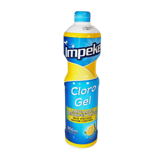 CLORO GEL AROMA LIMON 900ML IMPEKE