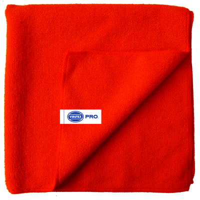 PAÑO MICROFIBRA ROJO 40X40 VIRUTEX