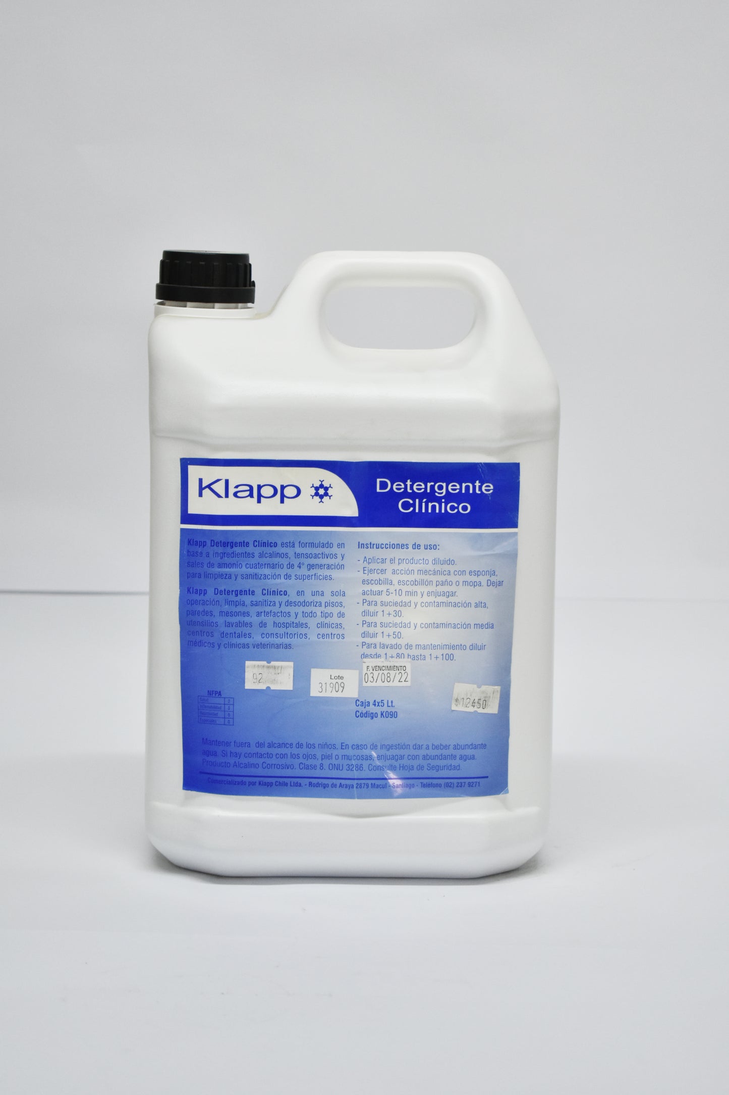 DETERGENTE CLINICO X5LTS