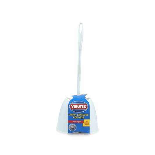CEPILLO INODORO C/BASE ANTIBACTERIAL VTX