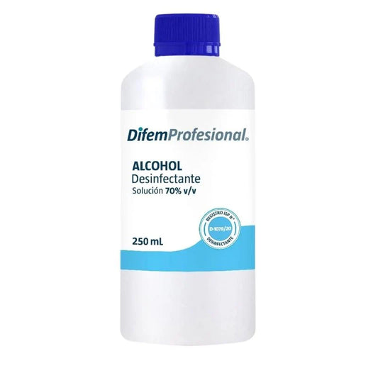 ALCOHOL DESNATURALIZADO 70% 250CC