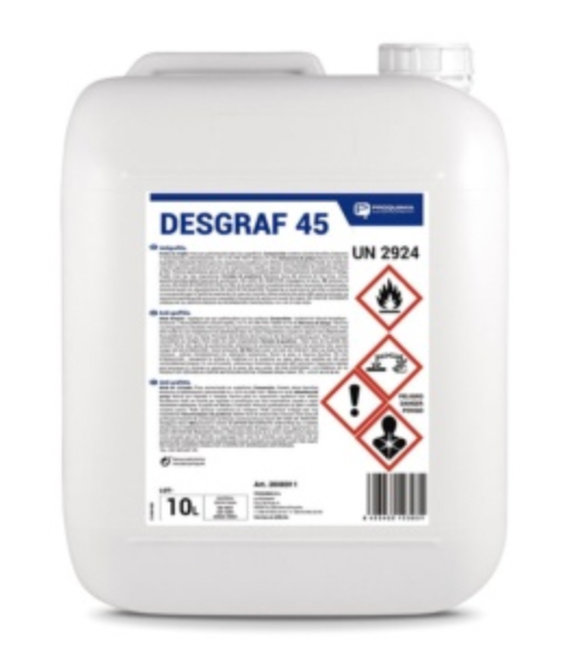 DESGRAF 45 X10LT. ELIMINADOR GRAFITIS