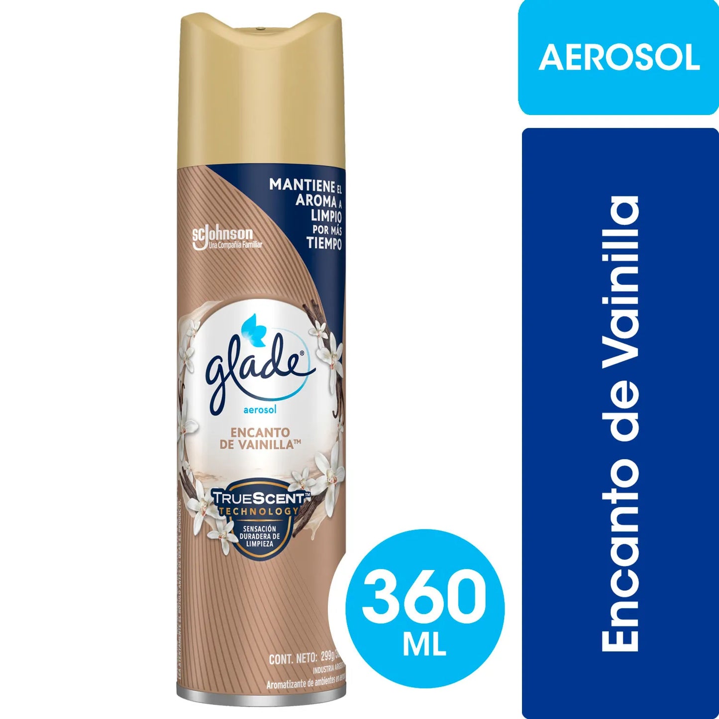 GLADE AMBIENTAL VAINILLA 360ML