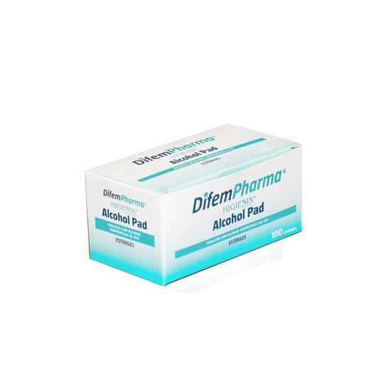 HIGIENIX ALCOHOL PAD 100U