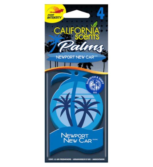 CALIFORNIA PALMS NEWPORT NEW CAR