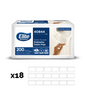 TOALLA ELITE DOBLADA EXTRA BLANCA 2 HOJAS 18X200HJS