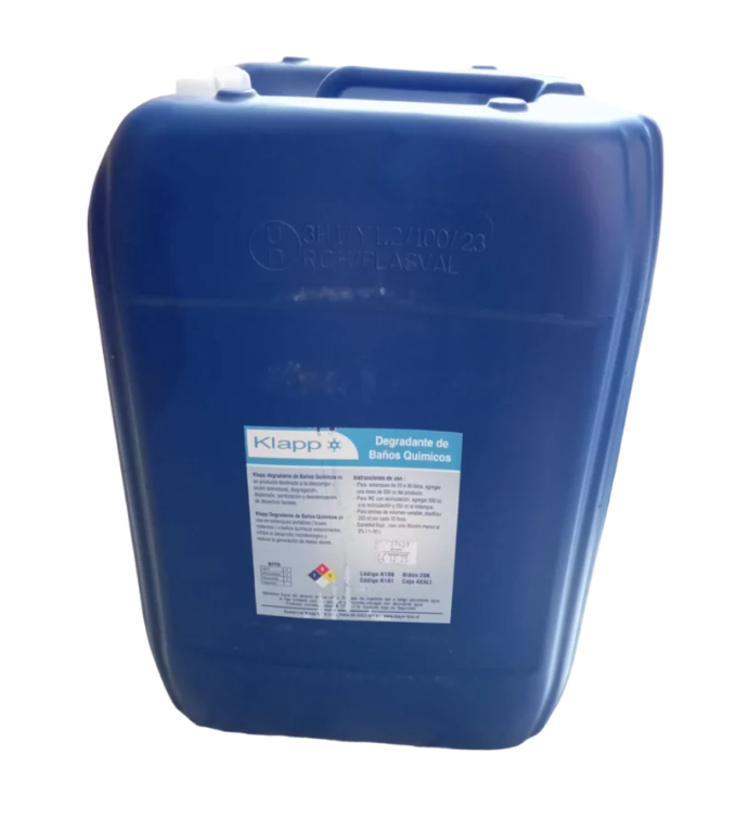 DEGRADANTE BAÑOS QUIMICOS 20KL