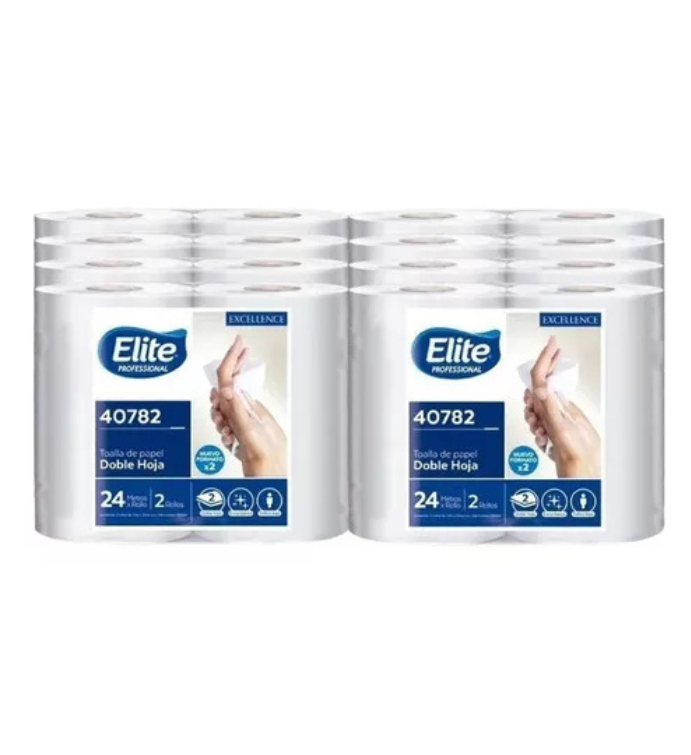 TOALLA ELITE P EXCELLENCE DH 24MTS. X16 ROLLO