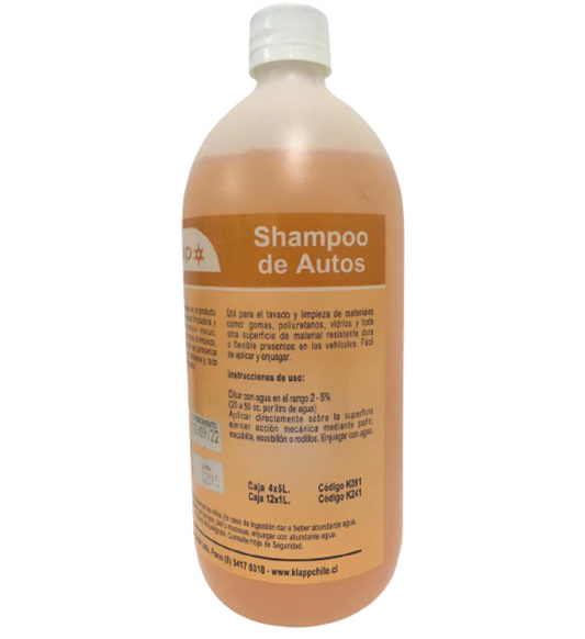 SHAMPOO DE AUTO 1 LT.