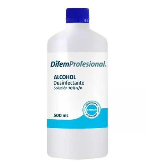 ALCOHOL DESINFECTANTE 70% 500ML