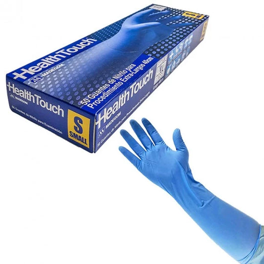 GUANTE PROCED. NITRILO ALTO RIESGO H.TOUCH T-S X100 UNI.