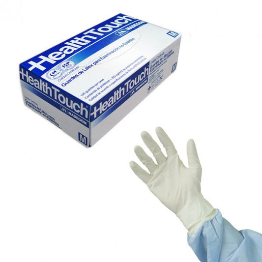 GUANTE EXAMEN HEALTH TOUCH 100UNI
