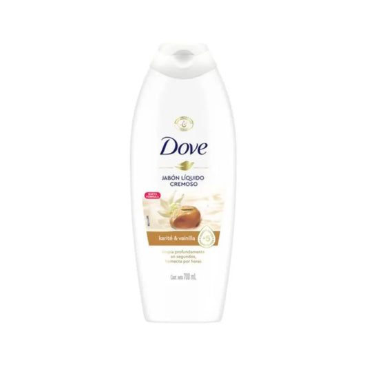 JABON LIQUIDO DOVE KARITE & VAINILLA 700ML