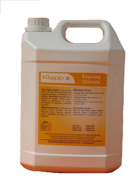 ESPUMA CLORADA X5LTS