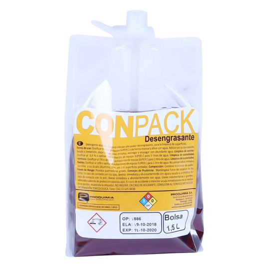 CONPACK DESENGRASANTE CAJA 2X1,5L