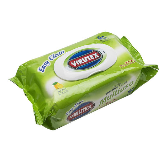 TOALLA DESINFECTANTE LIMON X 90 UNI. EASY CLEAN
